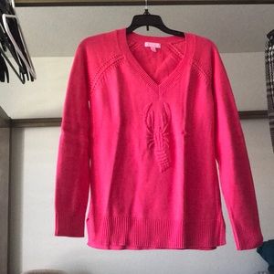 Lilly Pulitzer lobster sweater